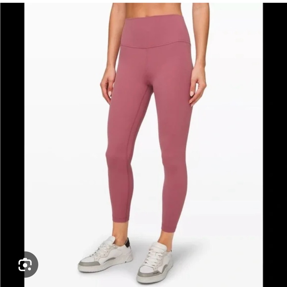 Lululemon Pink High-Waisted Leggings